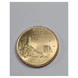 Gold Plated 2003 Washington Quarter
