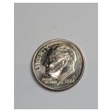 BU 2004 Roosevelt Dime