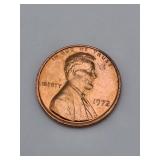 BU 1972 Lincoln Penny