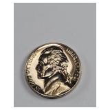 Toned 1962 Proof Jefferson Nickel
