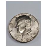 BU 1981-D Kennedy Half Dollar