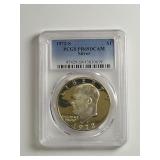 PCGS Graded PR69 DCAM 1972-S Silver Proof Ike Doll