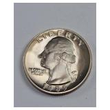 1985-S Clad Proof Washington Quarter