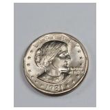 BU 1981-S Susan B.Anthony Dollar