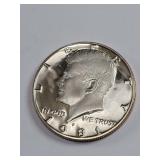 1981-S Clad Proof Kennedy Half Dollar