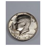 1976-S Clad Proof Kennedy Half Dollar
