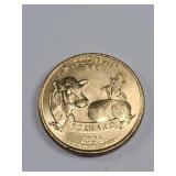 Gold Plated 2004 Washington Quarter