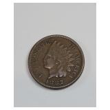 Higher Grade Full Liberty 1887 Indian Head Penny