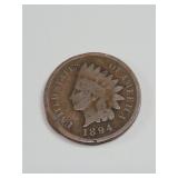 1894 Indian Head Penny