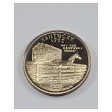 2001-S Clad Proof Washington Quarter