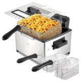 3L/5L 1700W Electric Deep Fryer w/Basket