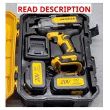 600w Power Torque Drill Hanwise w/2 Batteries