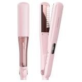 Wavytalk Steam Sesh Hair Straightener, Pink