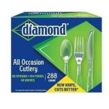 Diamond 288-Count Utensil Set