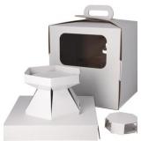 6ct Cupcake Bouquet Vase/BoxCake Box