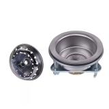 2ct Thumbscrew EZ Mount Sink Basket Strainer 4in