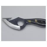 7in Knife with Full Tang & Leather Sheath