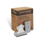 30ct Facial Tissue 2-Ply Staples Coastwide