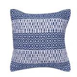 18x18in Pim Diamond Stripe Throw Pillow