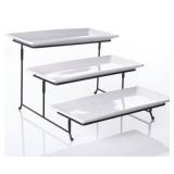 Gracious Dining 3-Tier Plate Set Gibson Elite