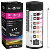 450 Ketone Urine Test Strips w/App & Keto eBook
