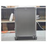 Locked suitcase 16x23in