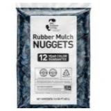 1.5cu.ft Premium Nugget Rubber Mulch (Blue)