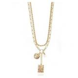 2pc Time & Tru Layered Necklace Set