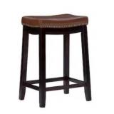 Linon Counter Stool 18.25x12.75x26.5in