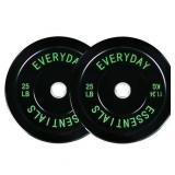 2pc Olympic Bumper Plates 25lb