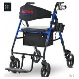 2-in-1 Metro Mobility Rollator