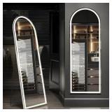 60x16in LED Arched Mirror