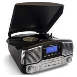 Trexonic Retro Record Player with Bluetooth
