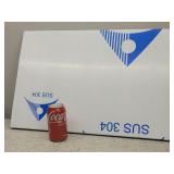 304 Stainless Steel Back Splash 16x23.5in
