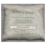 3.7lbs Crushed Ice Fire Glass 1/2in