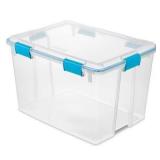 80qt Sterilite Gasket Box with Blue Latches