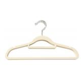 30pk Cream Velvet Hangers