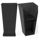 2pk Tall Planters Front Door 30x15in