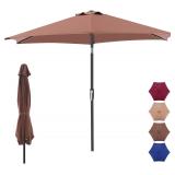 7.5ft Patio Umbrella Outdoor Table Umbrella