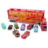 Mack Hauler Play Set w/8 Die-Cast Cars