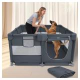 Dog Playpen: Oxford Fence, 50x50x26in