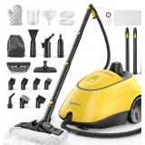 1500w Portable Steam Mop w/26pc Accessory Kit