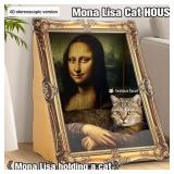 Vagascape Cat House with Scratcher 4D Frame