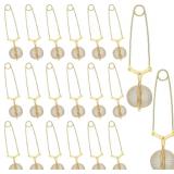 2ct Gold Stainless Tea Infuser with Handle