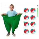 10pc Granny Pants Game Set (Blue w/Colored Balls)