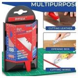 100pk Utility Knife Blades DIYSELF