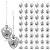 50ct Heart Shaped Tea Strainer Infuser