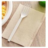 6000ct OneUp Kraft 1-Ply Wide Napkin 4.375x6.25in