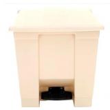 8gal Rubbermaid Step-On Trash Can 16.25x17.13in