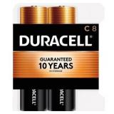 8ct Duracell Coppertop C Battery